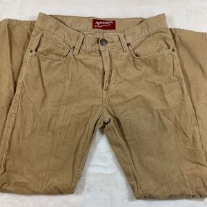 Khaki Corduroy Pants